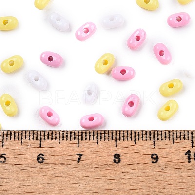 Opaque Acrylic Beads MACR-T048-02M-02-1