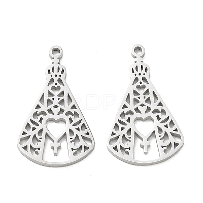 304 Stainless Steel Pendants SA-CBAAC28-31P-1