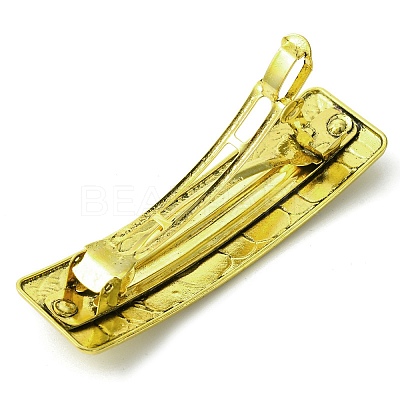 Alloy Hair Barrettes OHAR-C010-04AG-1