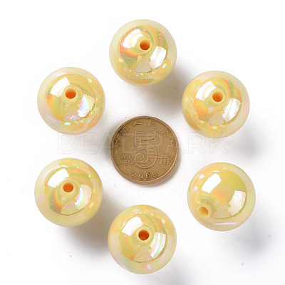 Opaque Acrylic Beads S-MACR-S370-D20-SS2105-1