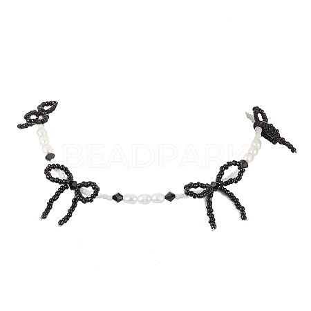 Natural Cultured Freshwater Pearl Beaded Necklaces X1-NJEW-TA00170-1