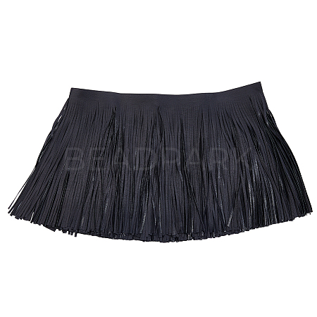 3M PU Leather Fringe Trim DIY-HS0002-30B-1