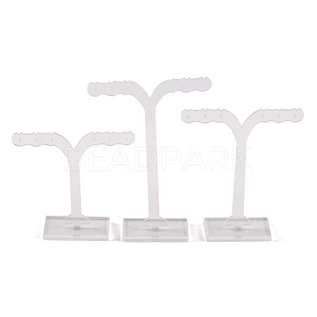 Acrylic Earring Display Tower Set EDIS-K004-01B-1