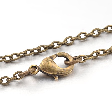 Iron Cable Chain Necklace Making NJEW-JN01385-04-1