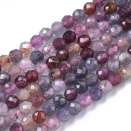 Natural Ruby & Sapphire Beads Strands LS-G-R460-024-1