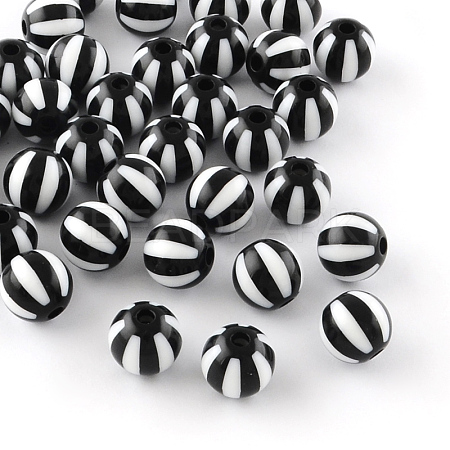 Strip Opaque Acrylic Beads SACR-R885-12mm-01-1
