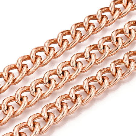 Aluminium Curb Chains CHA-N004-06RG-1