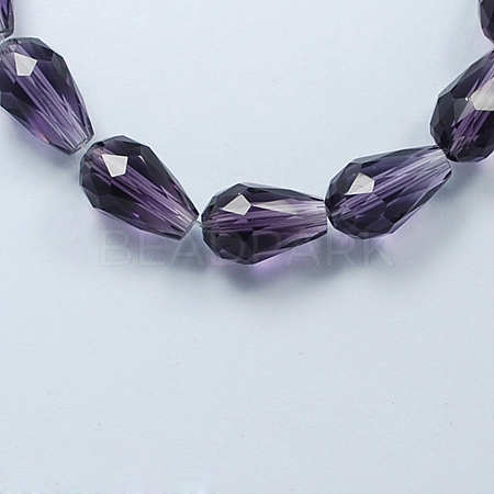 Glass Beads Strands GLAA-R024-11x8mm-2-1