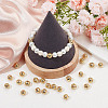 32Pcs 4 Style Alloy Hollow Beads PALLOY-BBC0001-07-4