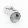 304 Stainless Steel S Hook Clasps STAS-I020-05-2