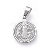 Non-Tarnish 304 Stainless Steel Pendants X-STAS-H458-36P-D-1