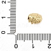 Nuggest Brass Micro Pave Cubic Zirconia Beads KK-F889-01G-07-3