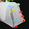 DIY Rectangle-shaped Plastic Mesh Canvas Sheet PURS-PW0001-603A-3