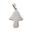 304 Stainless Steel Pendants STAS-A086-05P-1