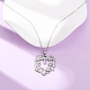 304 Stainless Steel Pendant Cable Chain Necklaces for Men Women NJEW-K308-03F-P-2