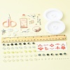 DIY Lampwork Beaded Bracelet Making Kit DIY-FZC0001-01C-4