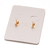 304 Stainless Steel Textured Ear Studs X-EJEW-L122-02G-2