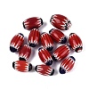 Handmade Millefiori Glass Barrel Beads LS-LA-N002-03B-1