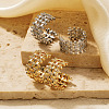 Chic Geometric Brass C-Shaped Stud Earrings JT0011-1-3