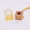 Car Hanging Air Freshener Glass Bottles DJEW-WH0008-10B-3