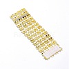 Plastic Rhinestone with Polyester Napkin Holder Adornment AJEW-WH0183-13B-2