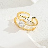 Vintage Luxury Fashion Gemstone Ring Women's Jewelry Party Wedding Gift Banquet. IA6817-5-1