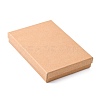 Kraft Paper Box CON-WH0009-02-3