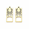 Ion Plating(IP) 201 Stainless Steel Pendants X-STAS-T063-171G-2
