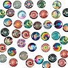 Flatback Glass Cabochons for DIY Projects GGLA-PH0005-09A-1