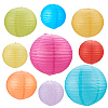 Paper Ball Lantern AJEW-PH0016-40-8