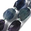 Natural Fluorite Beads Strands G-H095-A06-01-1