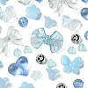 219Pcs 12 Styles Acrylic Beads with 1 Roll Strong Stretchy Beading Elastic Thread OACR-FS0001-58-2