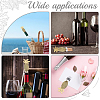 2Pcs 2 Style Zinc Alloy Wine Stoppers FIND-GF0011-17A-4