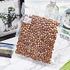 900Pcs 3 Style Round Natural Wood Beads WOOD-OC0001-95-7