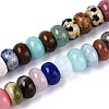 Natural & Synthetic Mixed Stone Beads Strands G-T142-72A-4