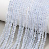 Natural Blue Lace Agate Beads Strands G-K185-04-2