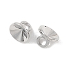 SHEGRACE Brass Bead Cap Bails XGRQ1U388-376P-2