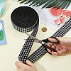 10 Yards Flat Nylon Jacquard Elastic Cord OCOR-HS0001-01B-5