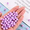 Opaque Acrylic Beads MACR-S370-C8mm-A03-5