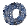 Natural Blue Aventurine Beads Strands G-K376-F13-01-3