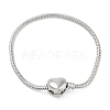Brass  Micro Pave Cubic Zirconia Link Bracelets LS-BJEW-S158-17P-4