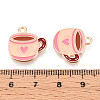 Alloy Enamel Pendants X-ENAM-T022-29-3