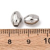 Textured 304 Stainless Steel Beads STAS-I358-11P-01-2