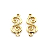 Baroque Style Zinc Alloy Connector Charms FIND-TAC0015-06LG-1