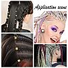 Twisted Hair Coil Dreadlock Beads FIND-NB0001-58-6