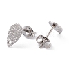 Non-Tarnish 304 Stainless Steel Stud Earring Findings STAS-L216-46P-2