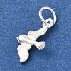 925 Sterling Silver Bird Charms STER-G043-04S-2