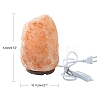 Natural Himalayan Rock Salt Lamp DJEW-P002-01B-3