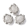 Natural Quartz Crystal Oval Multi-Strand Links G-G207-02P-10-1