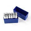Electroplate Steel Stamps AJEW-WH0002-94-1